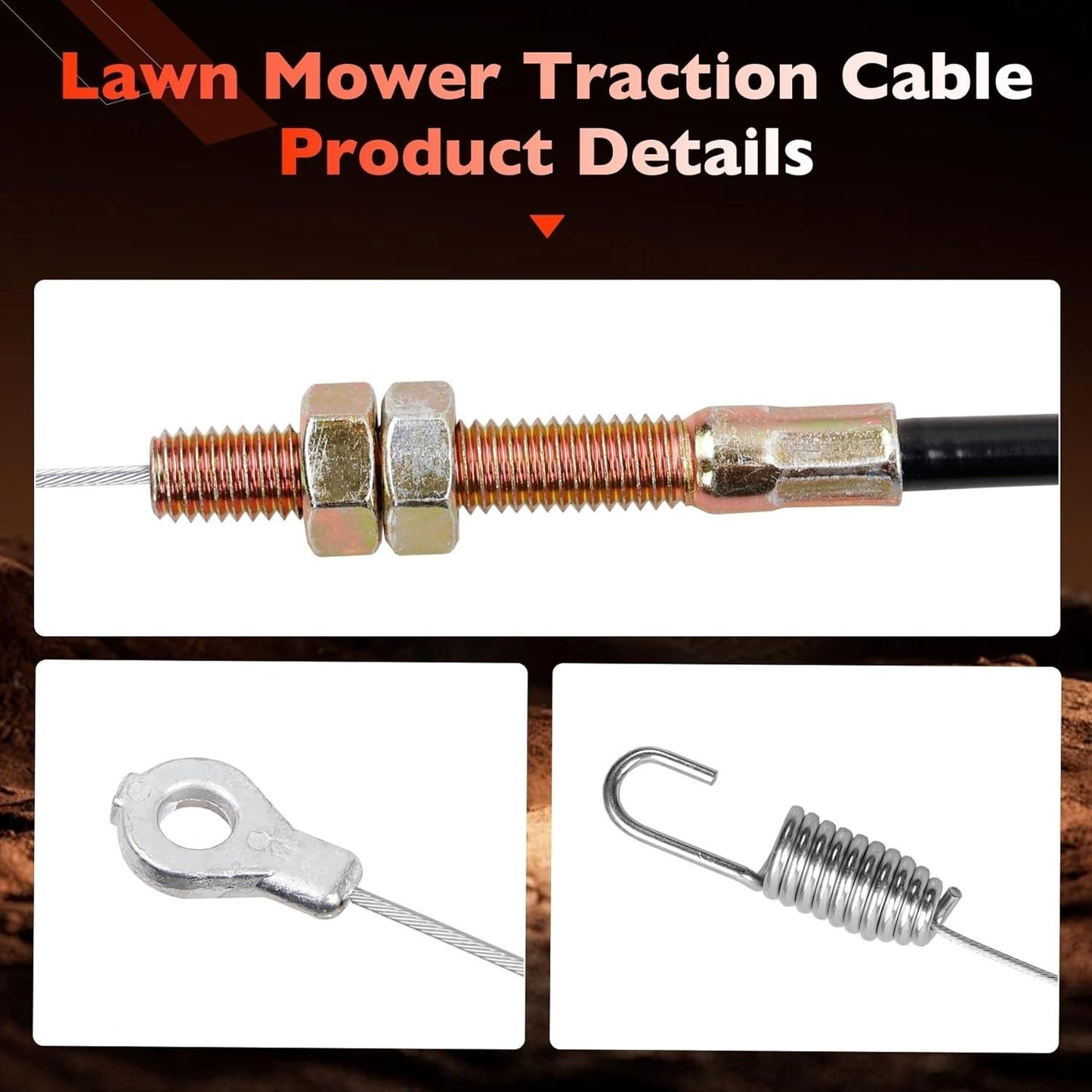 Traction Cable 06921200 For Ariens 907254 911042 911046 911047 911044 911045