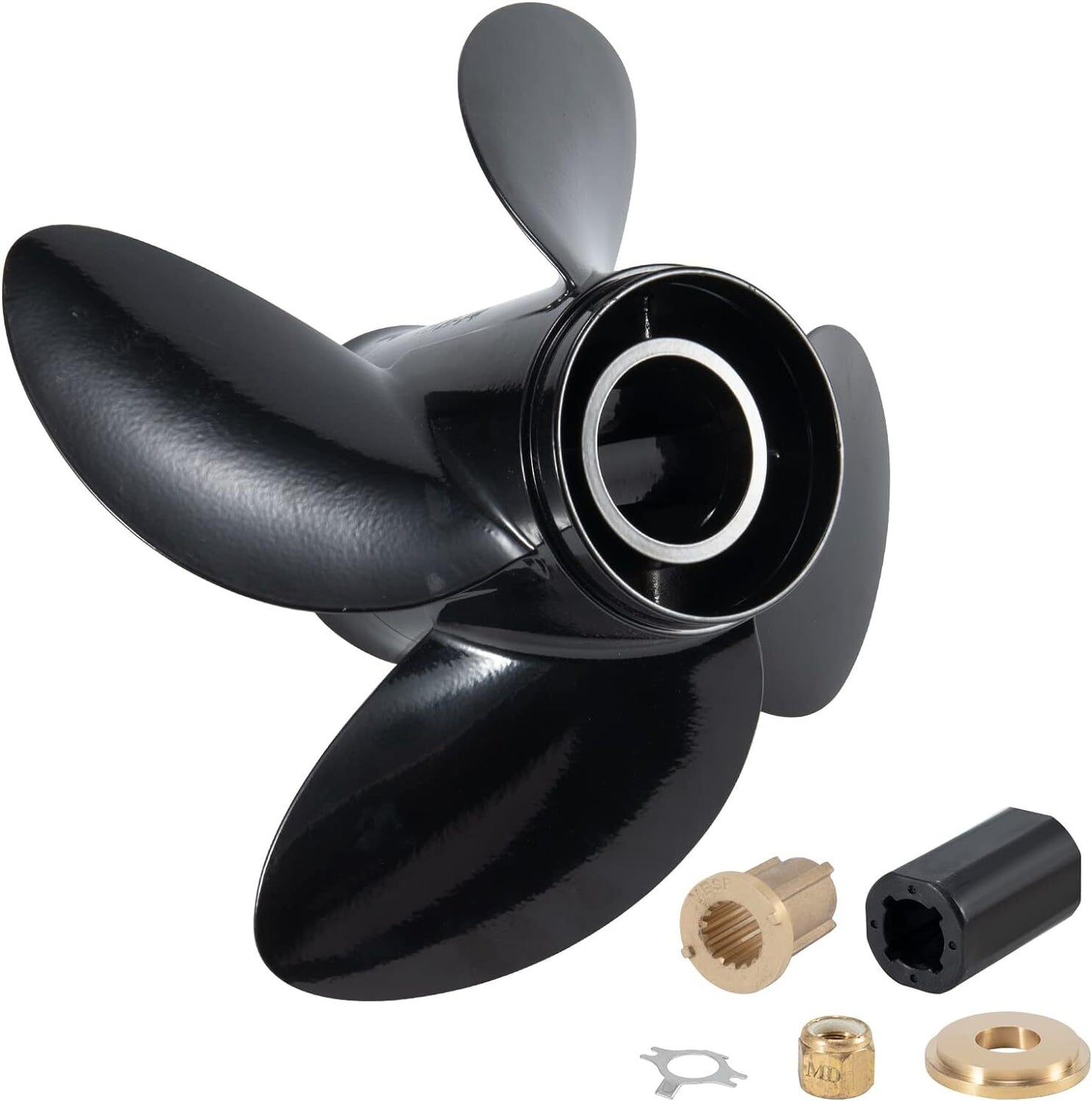 48-77344A45 Boat Propeller 13 1/4x17 For Mercury Outboard Engine 60 75 90-125HP