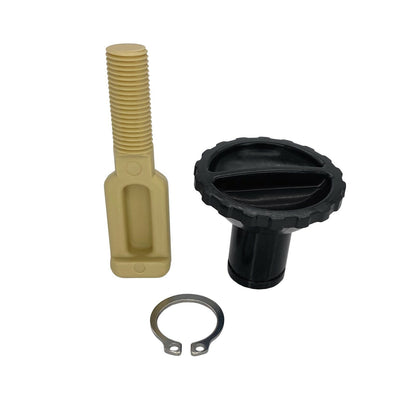 Idle Adjustment Knob Screw & Retainer Clip for OMC Johnson 74-85 - 387272 321996