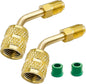 R410a Adapter For Mini Split HVAC System 5/16 Female Quick Couplers X 1/4-Male
