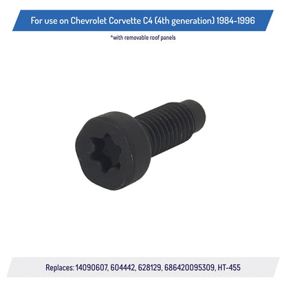 Front Attaching Bolts for Corvette C4 1984-96 Removable Top Roof Panel 14090607