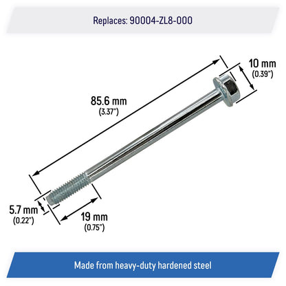 Muffler Exhaust Flange Bolt for Honda 90004-ZL8-000 - GC135, GC160, GC190