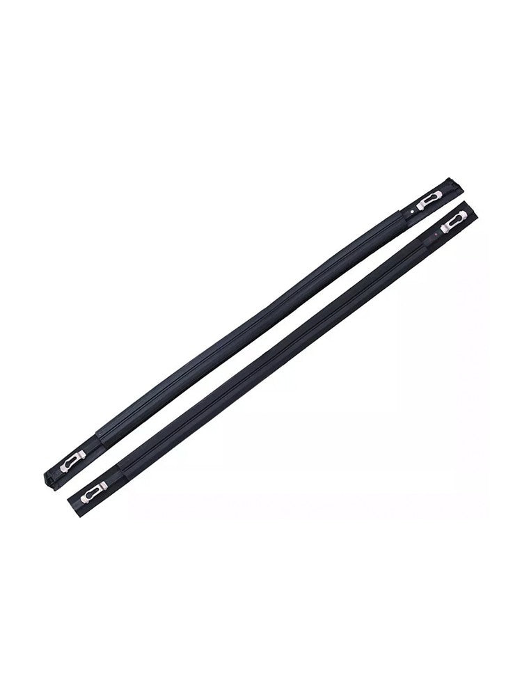 2PCS Roof Drip Molding Trim Left & Right Side Rubber For Civic Sedan 2012-2015
