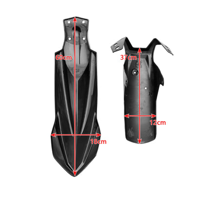 High Front Fender Mudguard Fairing For Yamaha Tenere 700 2019-2026 Black