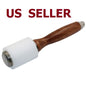 Leather Cutting Stamping Hammer Carving Mallet Nylon Craft Tools Wooden Handle