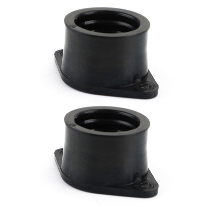 Set of 2 Manifold Carb Holder Insulator Intake Boot for Kawasaki KZ400 74-1978
