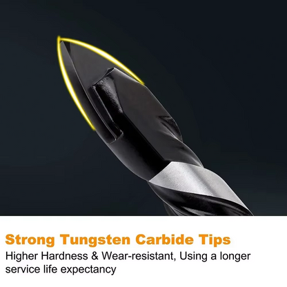 10Pcs Carbide Tungsten Drill Bit Set for Ceramic Tile Concrete Glass Wood Marble