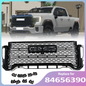 For GMC Sierra 2500 HD 3500 HD 2020-2023 Front Bumper Grille W/Camera Hole