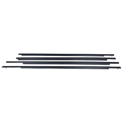 4Pcs New Front Rear Door Belt Moulding Weatherstrips For 2004-2009 Toyota Prius