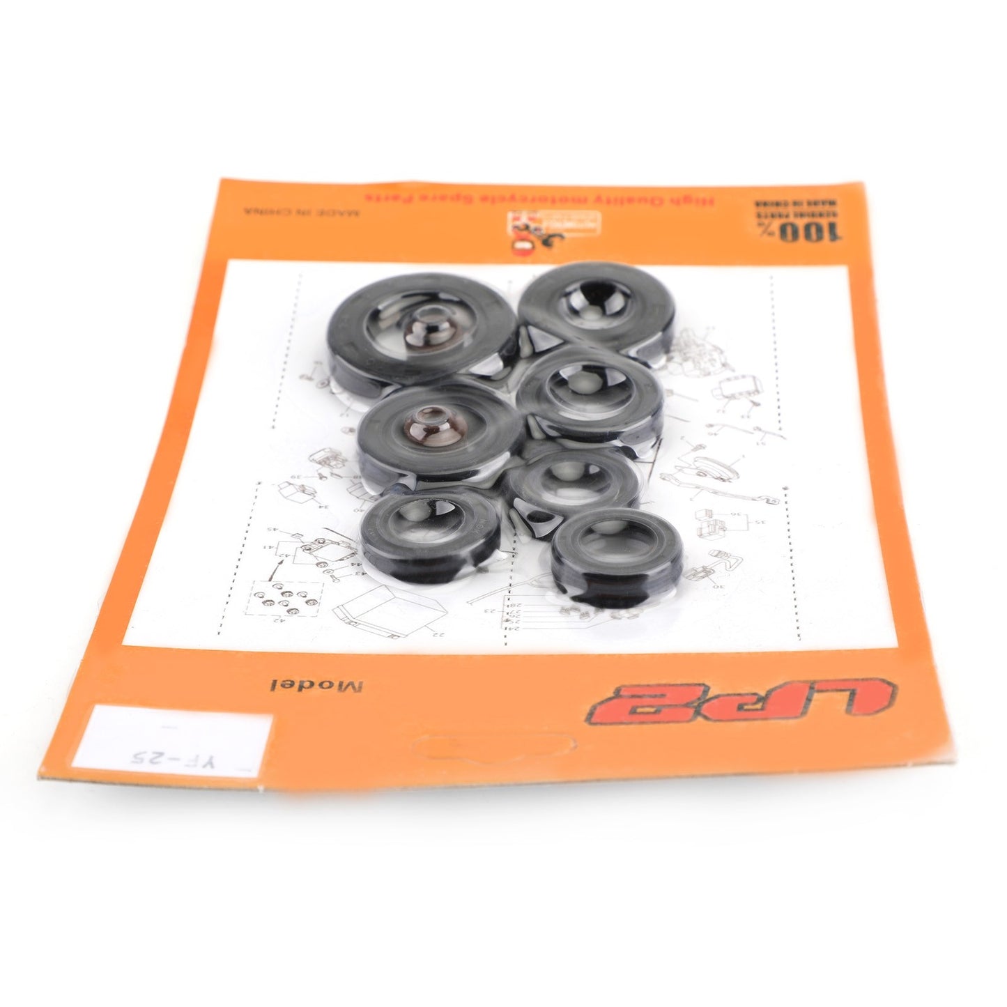 Complete Engine Oil Seal Crankcase Kit 9pcs for Honda XL185 XL185S XL200R 79-93