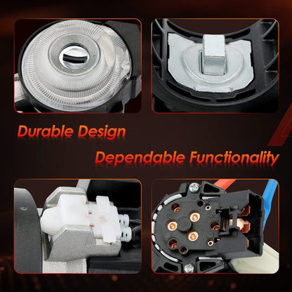 Ignition Lock Cylinder Switch & Cylinder Housing For 2016-22 Hyundai Tucson Kia