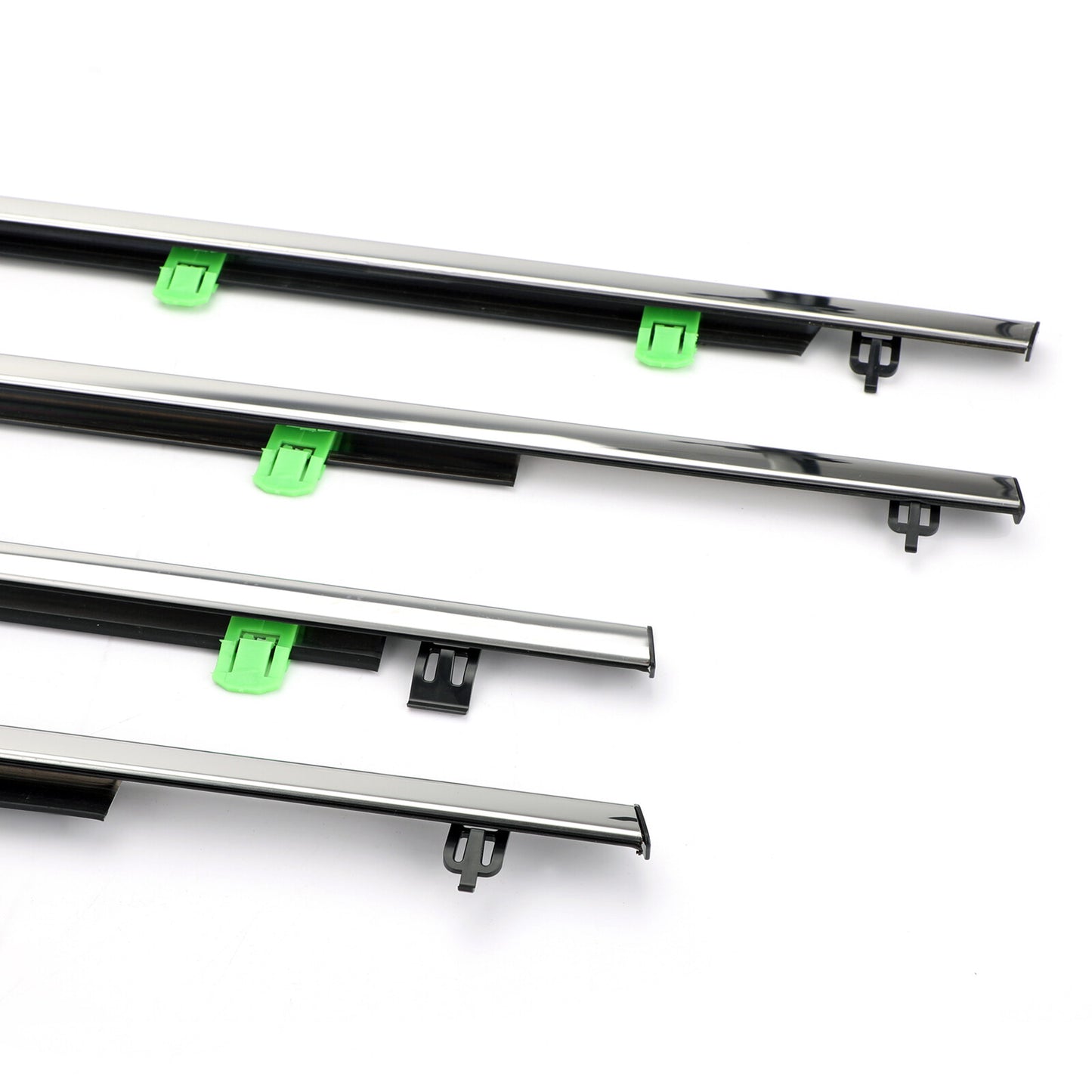 Chrome Weatherstrip Window Moulding Trimeal Belt Fits Honda CR-V CRV 2007-11