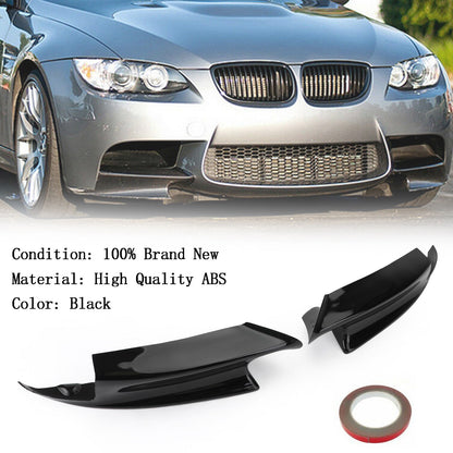 Front Bumper Lip Splitter Fits 08-13 BMW E90 E92 M3 Competition Performance US