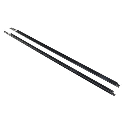 2pcs Front Door Window Belt Weatherstrip For DODGE CHALLENGER 2008-2017
