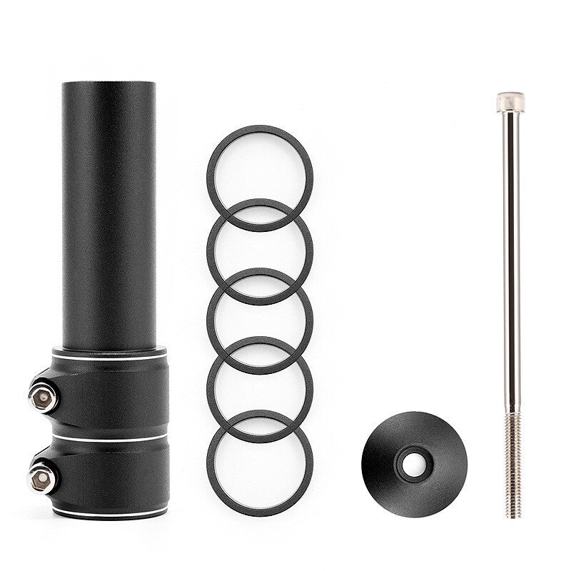 Mountain Bike Handlebar Front Fork Stem Riser Extender Extension Head Up Adaptor