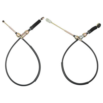 2x Manual Transmission Shift Control Cable For 1996-2000 Toyota RAV4 33821-42070