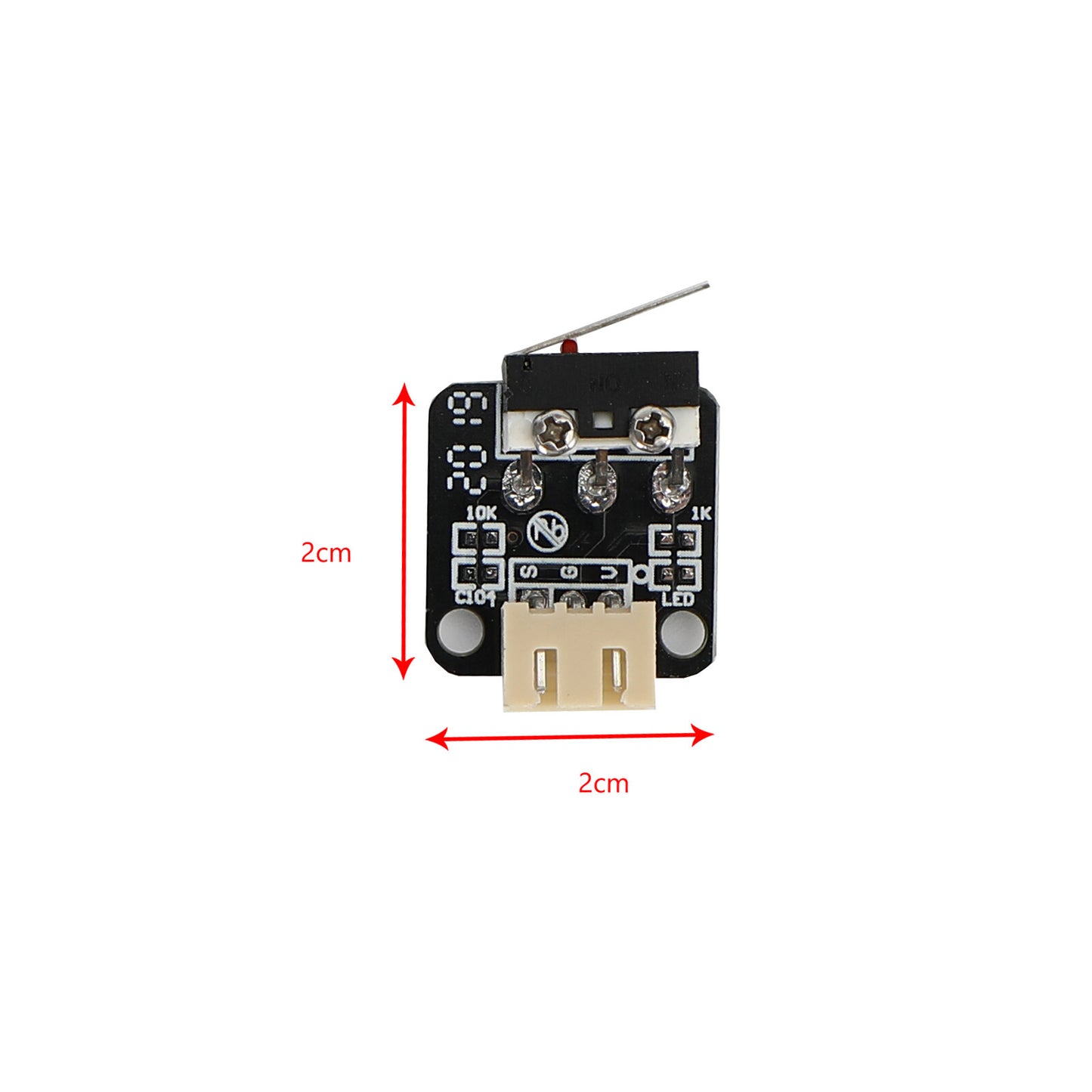 5PCS 3Pin Endstop Limit Switch Mechanical Endstop Switch Module for CR-10 Ender
