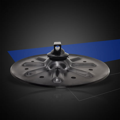 314667 9 In Round Landing Gear Foot Plate Pad For Class A Motorhome 5th Wheel RV