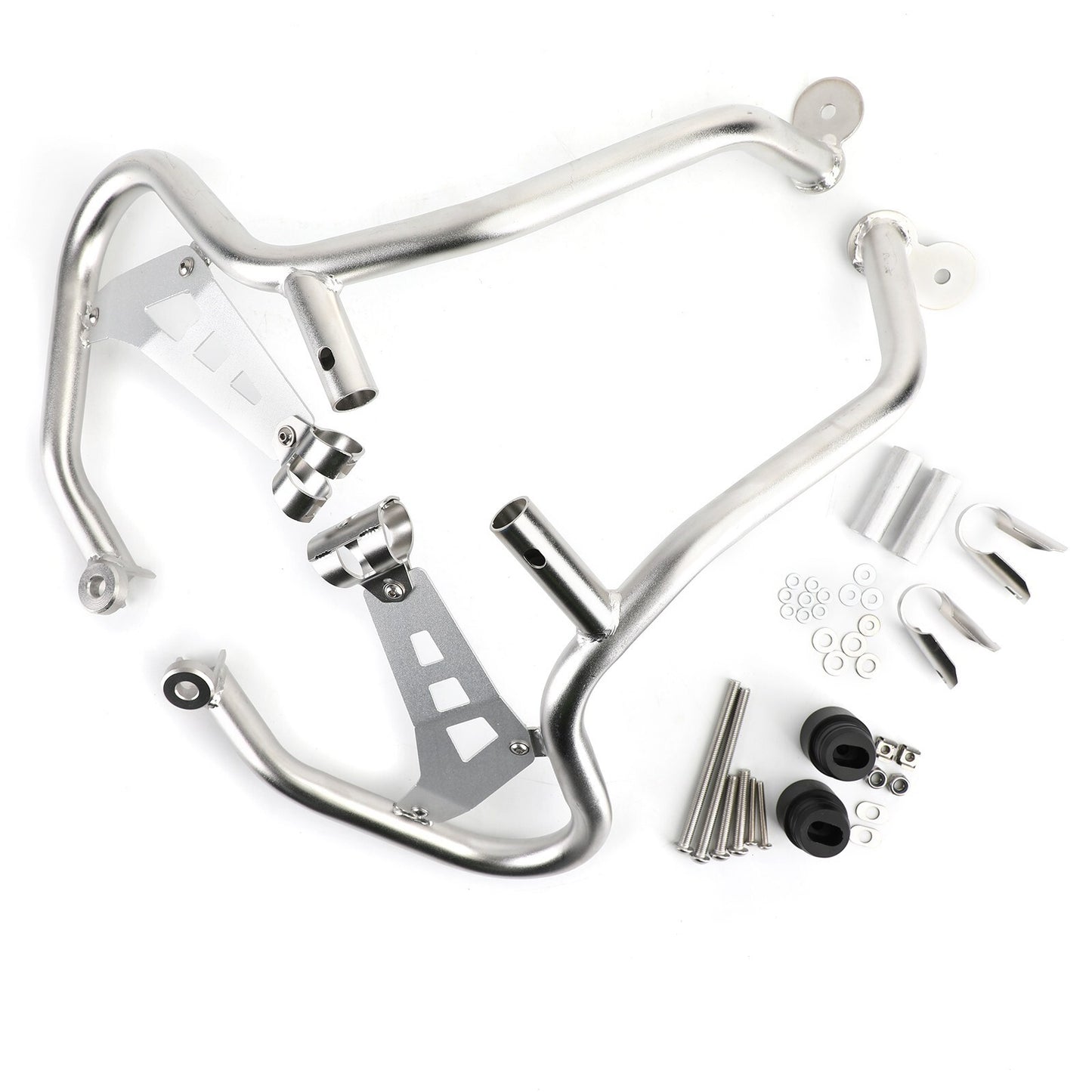 SILVER TANK CRASH BARS ENGINE PROTECTOR Fit for 2018-2021 BMW R1250GSA 2020 2019