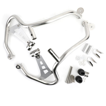 SILVER TANK CRASH BARS ENGINE PROTECTOR Fit for 2018-2021 BMW R1250GSA 2020 2019