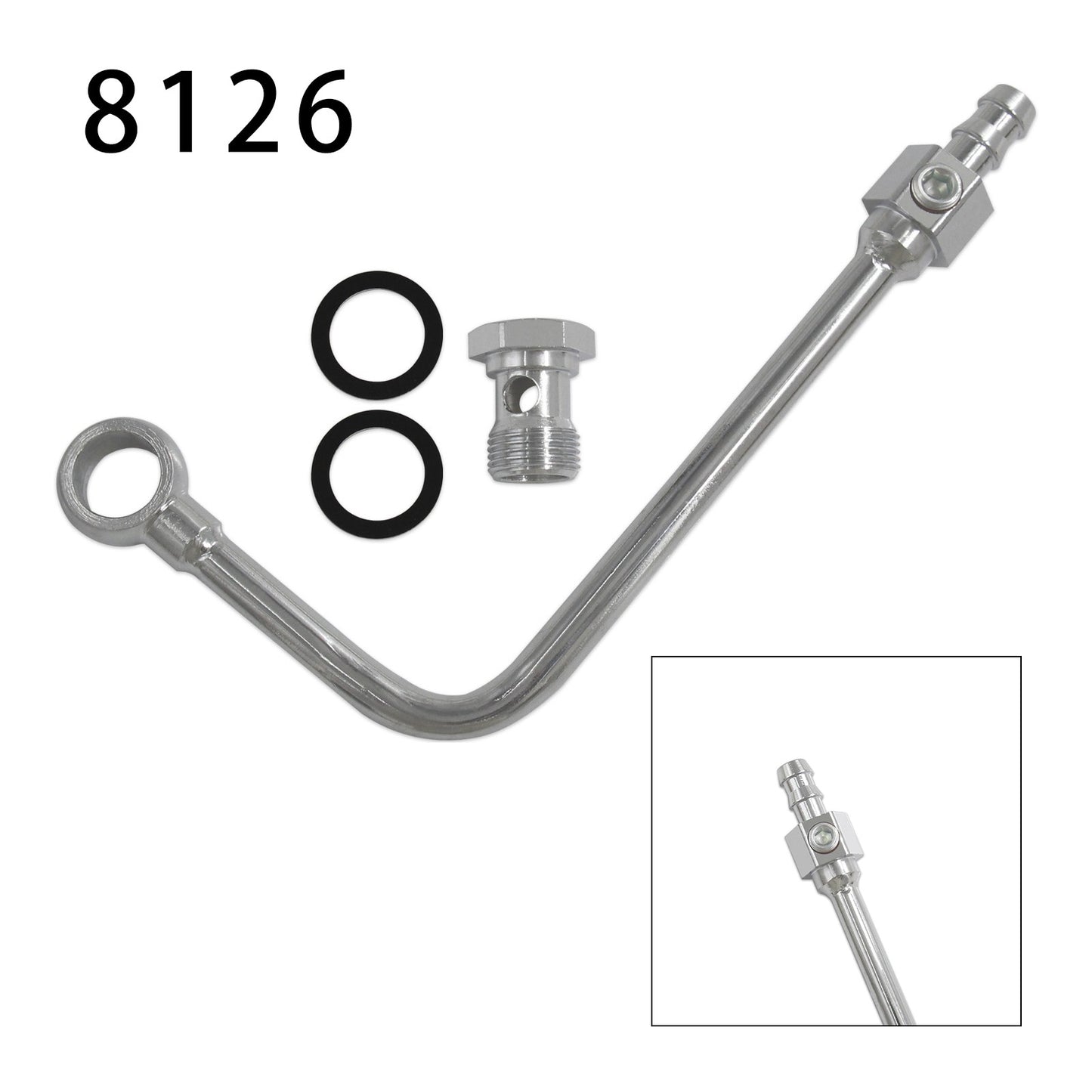 8126 Fuel Line Fit For Performer Series and Thunder Series AVS Carbs US