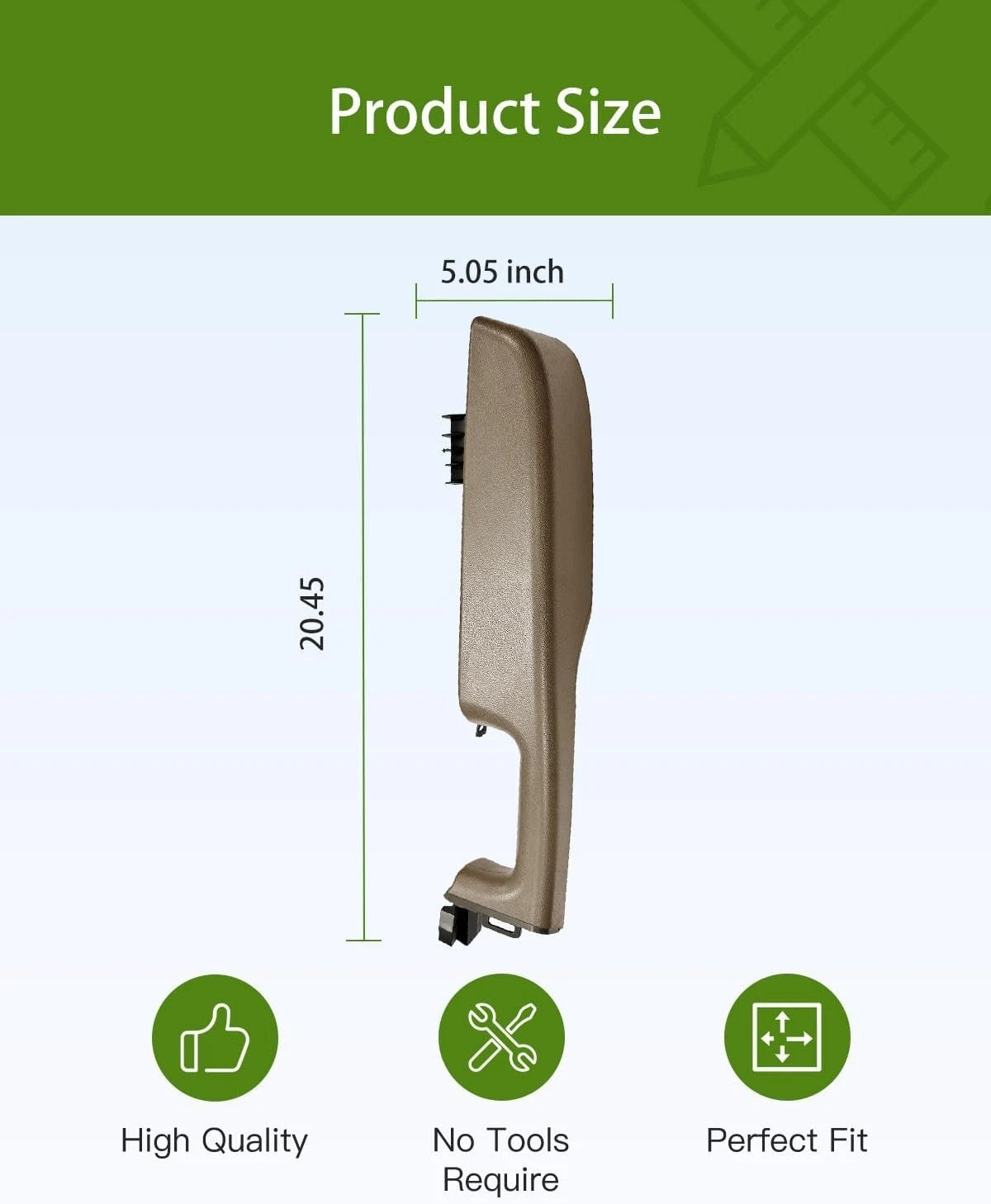 Front Left+Right Door Armrest Handle For 99-2006 GMC Yukon Chevy Suburban/Tahoe
