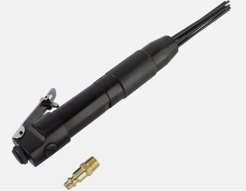 4000BPM Compact Air Needle Scaler Powered Pneumatic Rust Paint Weld Removal Tool