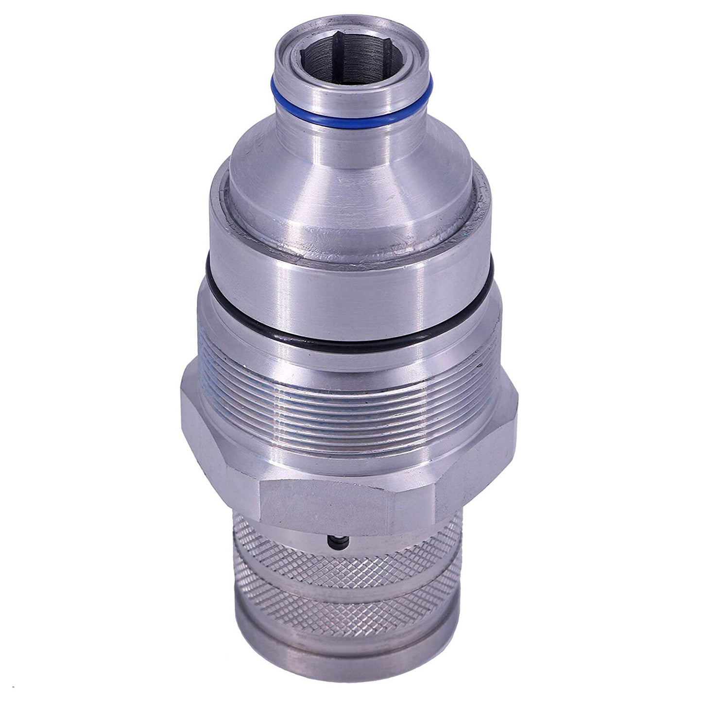Solid Spare Hydraulic Female Flat Face Quick Coupler AT406475 for John Deere 318E 319E 320E