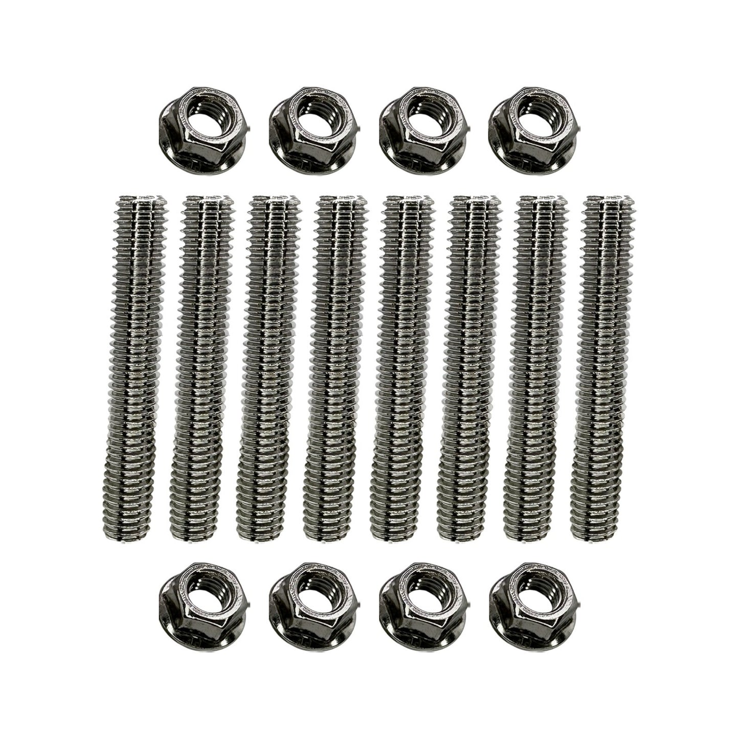 Stainless Exhaust Manifold Stud Kit for Ford 4.6L, 5.4L V8 - One Side, 8 pcs