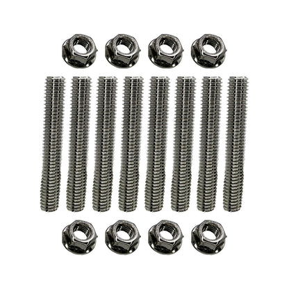 Stainless Exhaust Manifold Stud Kit for Ford 4.6L, 5.4L V8 - One Side, 8 pcs