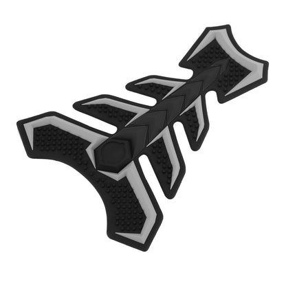 Motorcycle Sport Bike Gas TANK PAD Cover Decal Protector Sticker Black-Gray