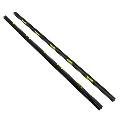 L+R Door Window Weather Molding 72410-S03-003 For HONDA CIVIC EK 1996-2000 #9