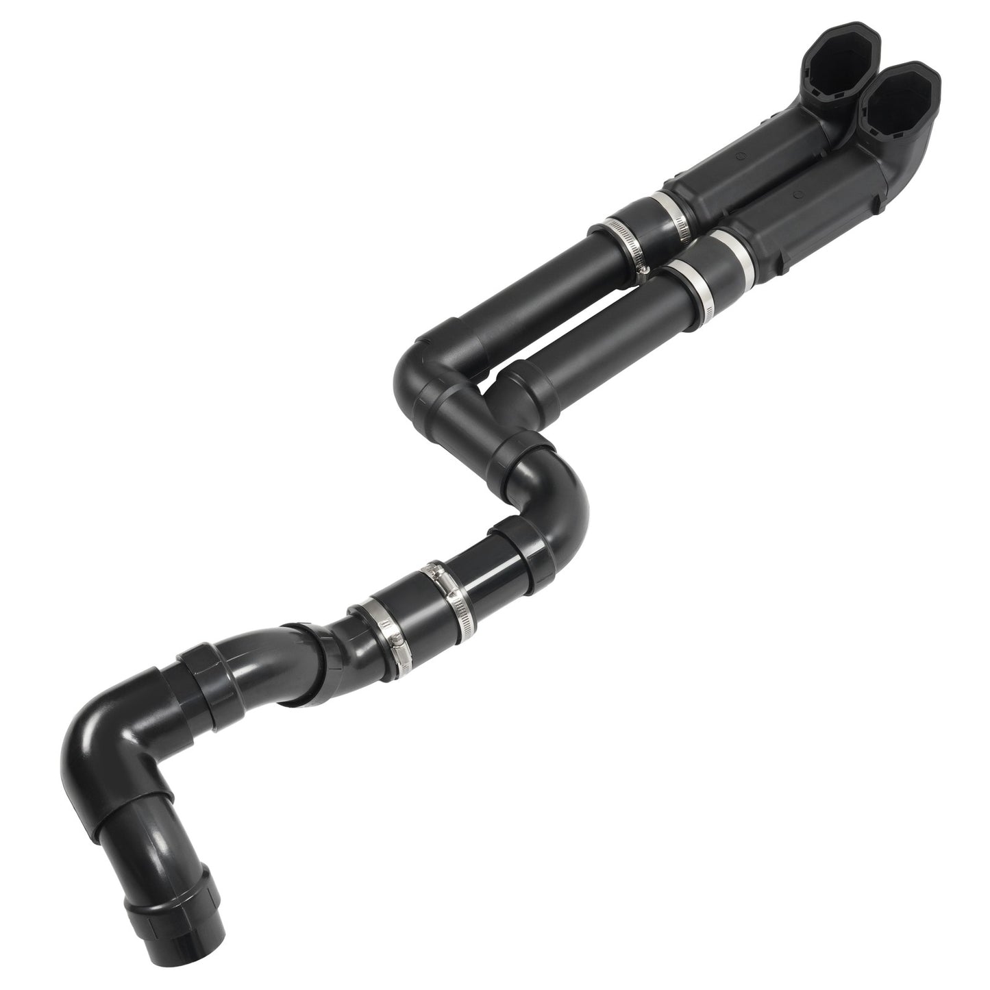 Solid Spare Snorkel Kit For Honda Pioneer 500 2015-2022 2021 Clamp-on Plastic (ABS+PVC)