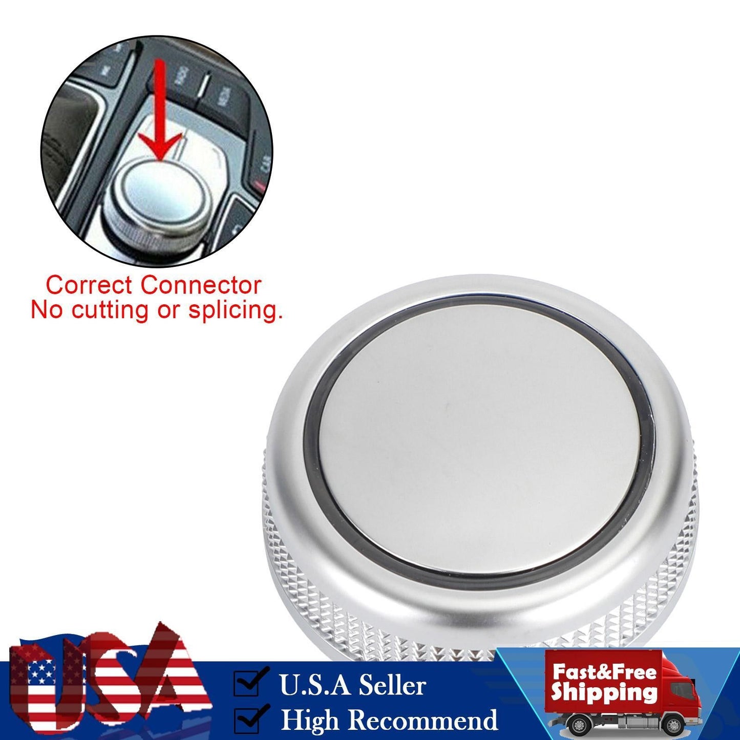 MMI Control Knob Rotary Menu Navigation For Audi A6 C7 A7 RS6 RS7 4G0919069 UE