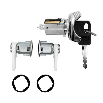 Ignition Switch & Door Lock Cylinder Set For 1990-95 Ford F150 F250 F350 Ranger