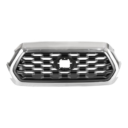 For Toyota Tacoma 2016-2022 Front Upper Grille Assembly w/Chrome Shell Outer