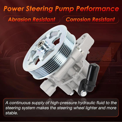21-5495 Power Steering Pump w/ Pulley Fit 08-12 Honda Accord 2.4 PS Pump 96-5495
