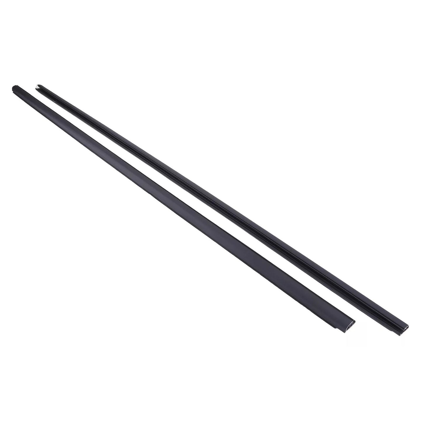 2PCS L&R Side Door Window Belt Trim Molding For Honda Civic Coupe (2Dr) 06-11