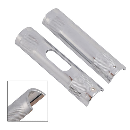 1" To 1.25" Handlebar Shim Changing Adapter Chrome For Dyna Road Glide Road King