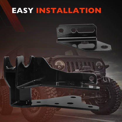 Front Track Bar Relocation Bracket For 07-18 Rough Country Jeep JK Wrangler 1118