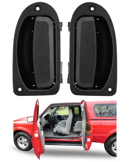 Interior Door Handles Rear Driver & Passenger Side For 1993-11 Ford Ranger Mazda