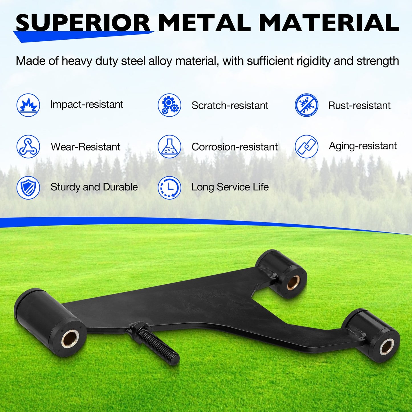 1016353 Control Arm Delta A Plate For 1993 Up Club Car DS Gas Electric Golf Cart