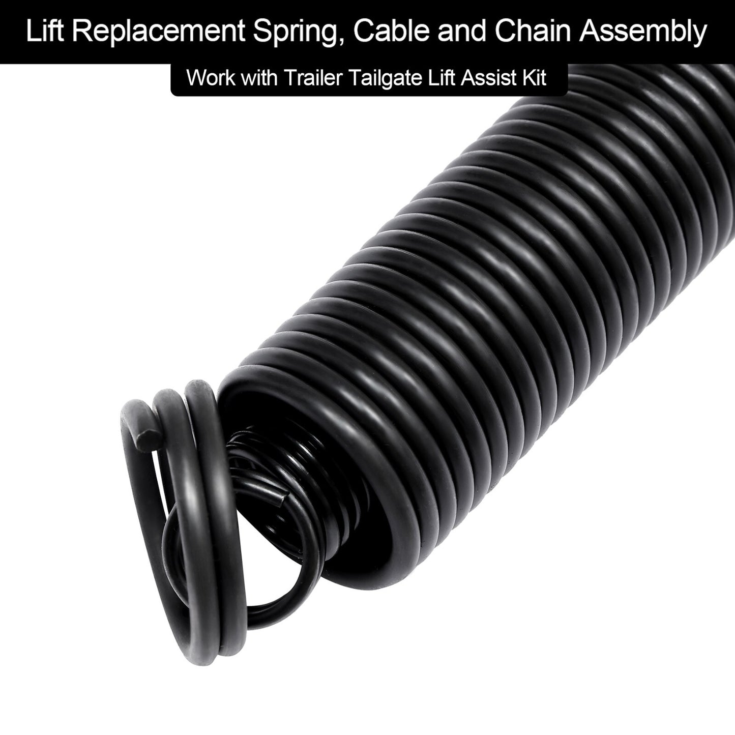 Trailer Tailgate Lift Assist Spring Cable Kit for Gorilla-Lift Trailer Spring