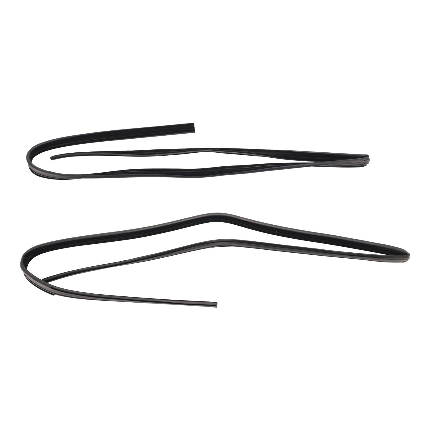 4PCS Door Window Seal Belt Weatherstrip+2PCS Seal Kit For Ford F150 F250 F350