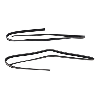 4PCS Door Window Seal Belt Weatherstrip+2PCS Seal Kit For Ford F150 F250 F350