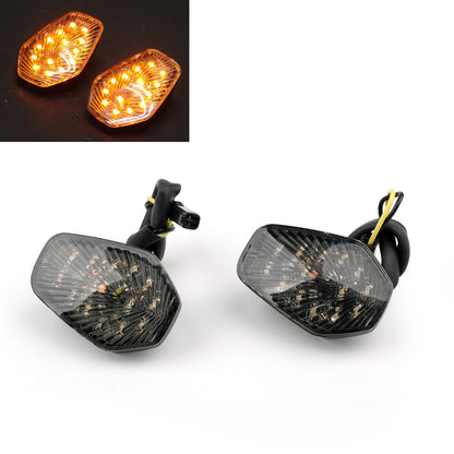 Smoke Turn Signals Fits For Suzuki GSXR 600 GSXR750 GSX-R1000 Flush Mount