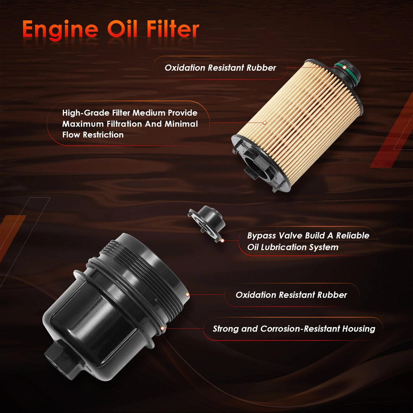 3.0L Diesel Fuel Air Oil Filters Fit 20-23 Jeep Wrangler JL Gladiator 68436631AA