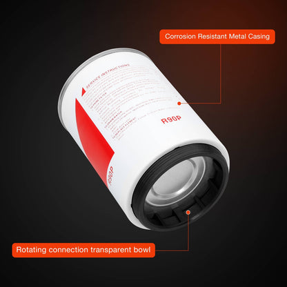 Fuel Filter Water Separator Spin-on Element For 390RC 490R 690R 790R Series R90P