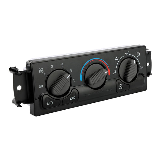 Solid Spare HVAC Climate Control Module Panel For 99-02 Chevy GMC Silverado Sierra 1500 2500