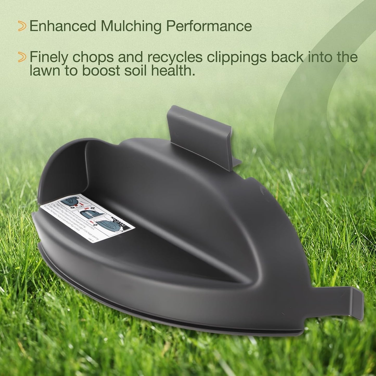 33" Mower Mulch Cover For MTD Cub Cadet CC760 CC760ES CC800 Mulch Plug 631-04252